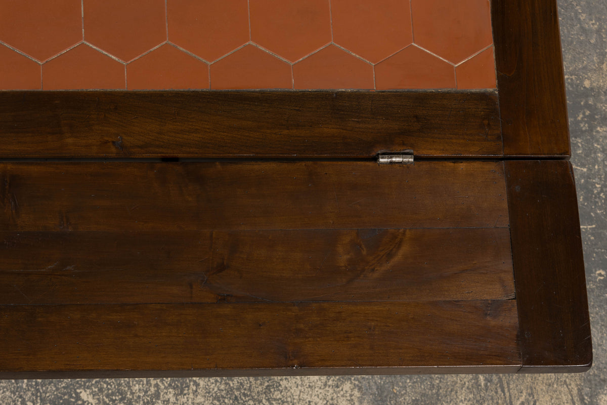 Late 19th Century Country French Provincial Maple Folding Table