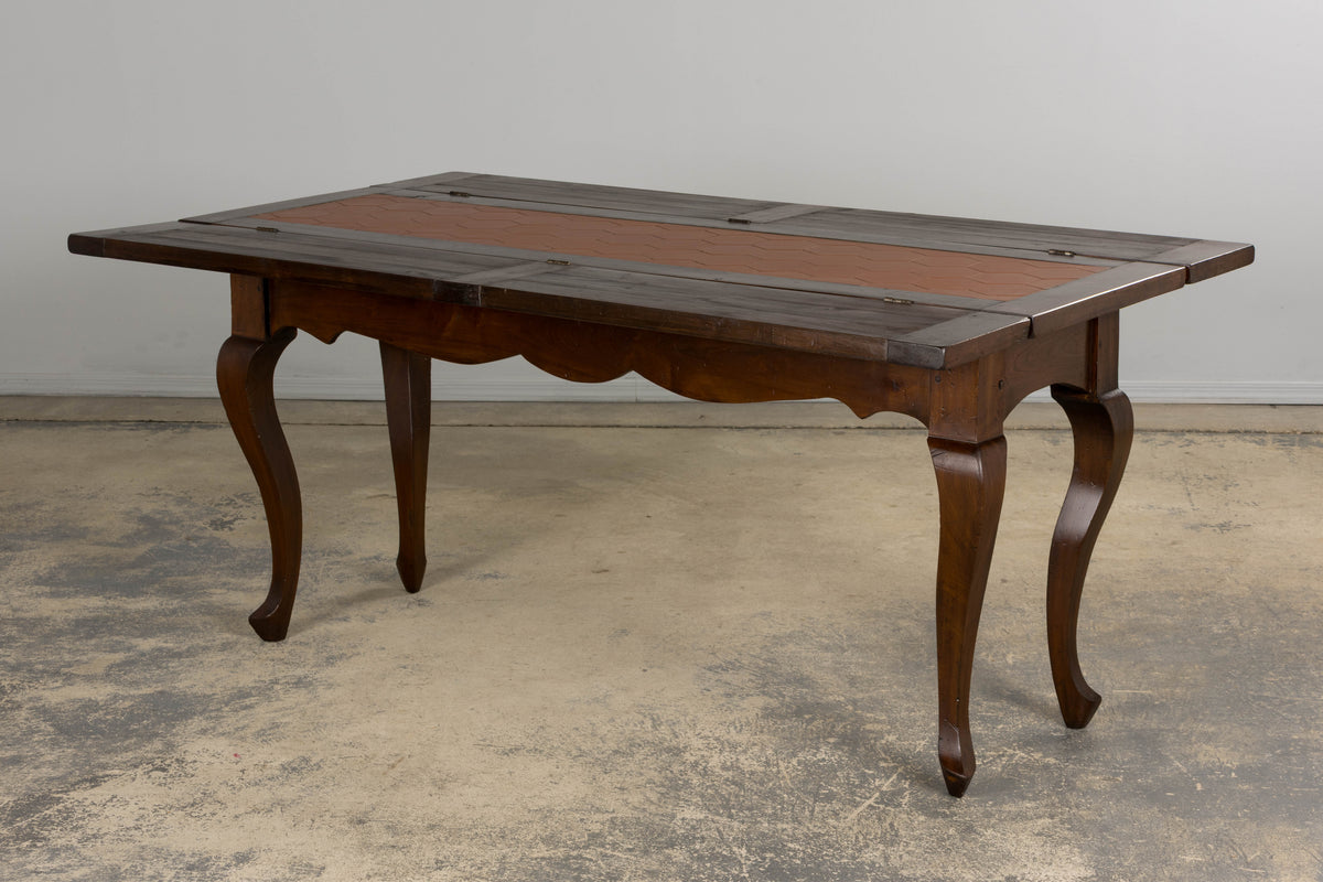 Late 19th Century Country French Provincial Maple Folding Table