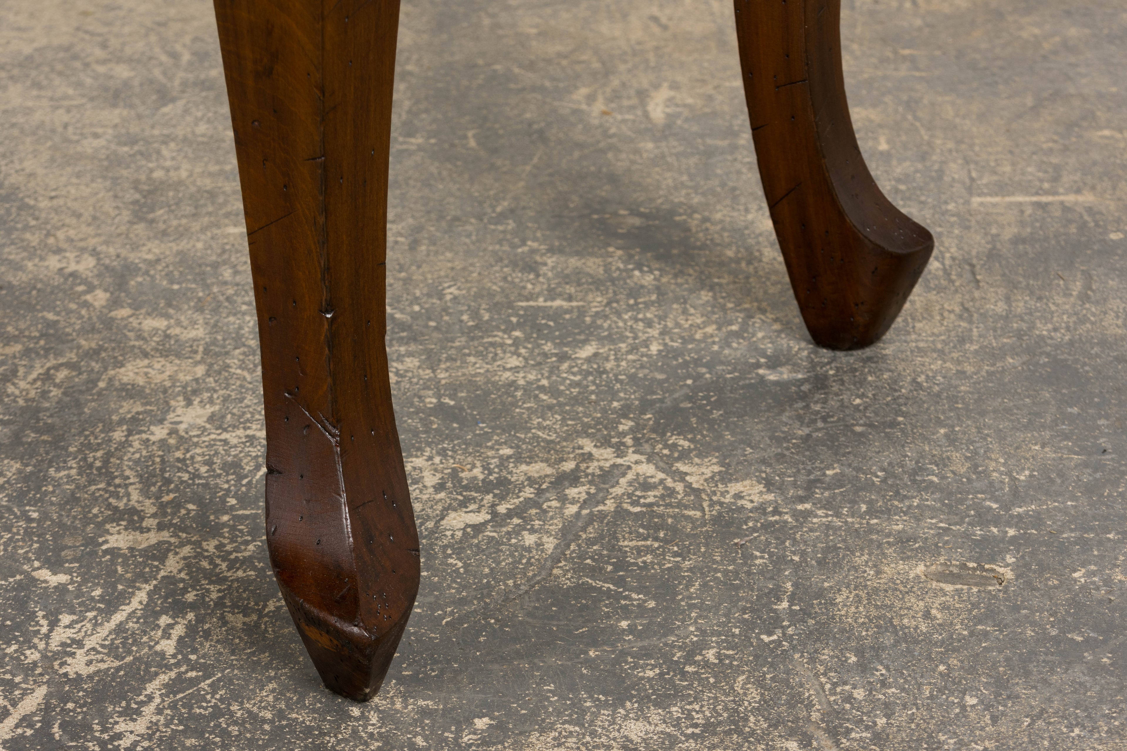 Late 19th Century Country French Provincial Maple Folding Table