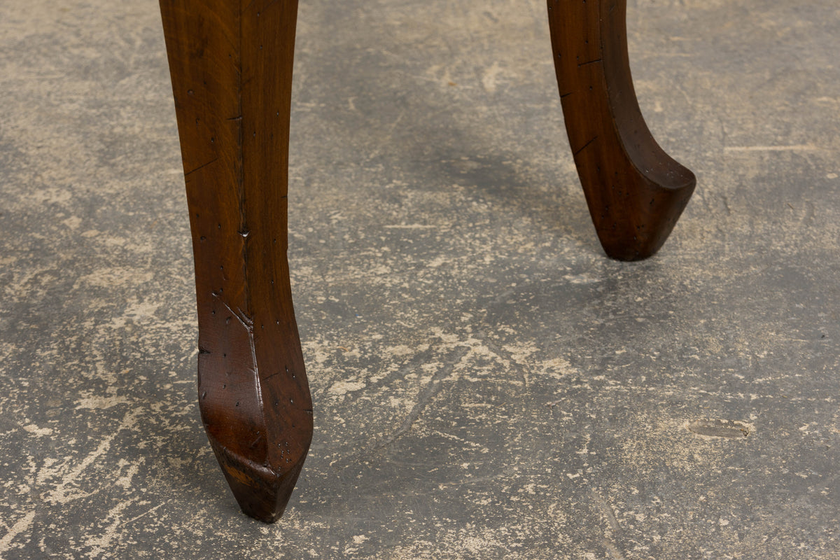 Late 19th Century Country French Provincial Maple Folding Table
