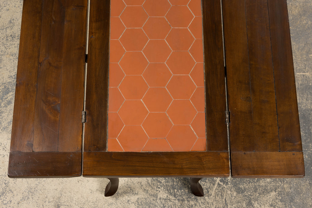 Late 19th Century Country French Provincial Maple Folding Table