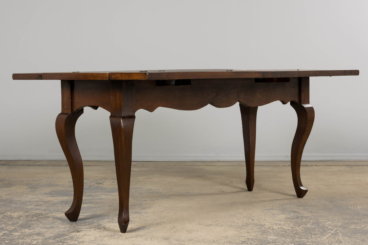 Late 19th Century Country French Provincial Maple Folding Table