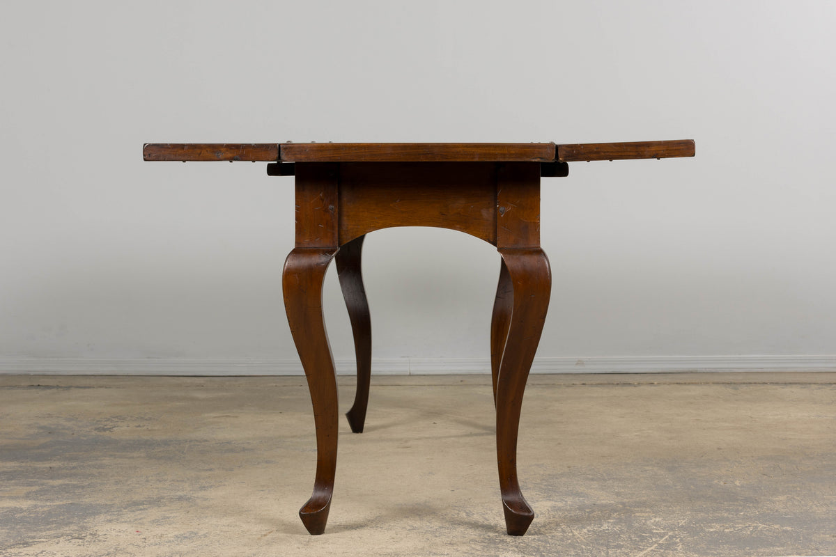 Late 19th Century Country French Provincial Maple Folding Table