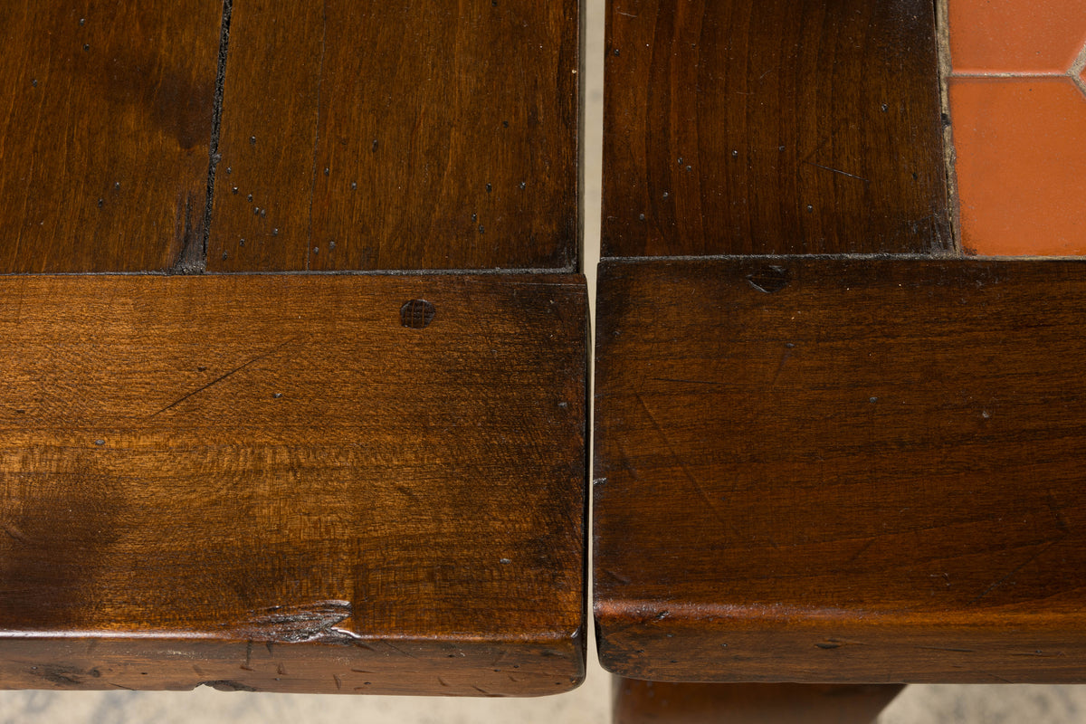 Late 19th Century Country French Provincial Maple Folding Table