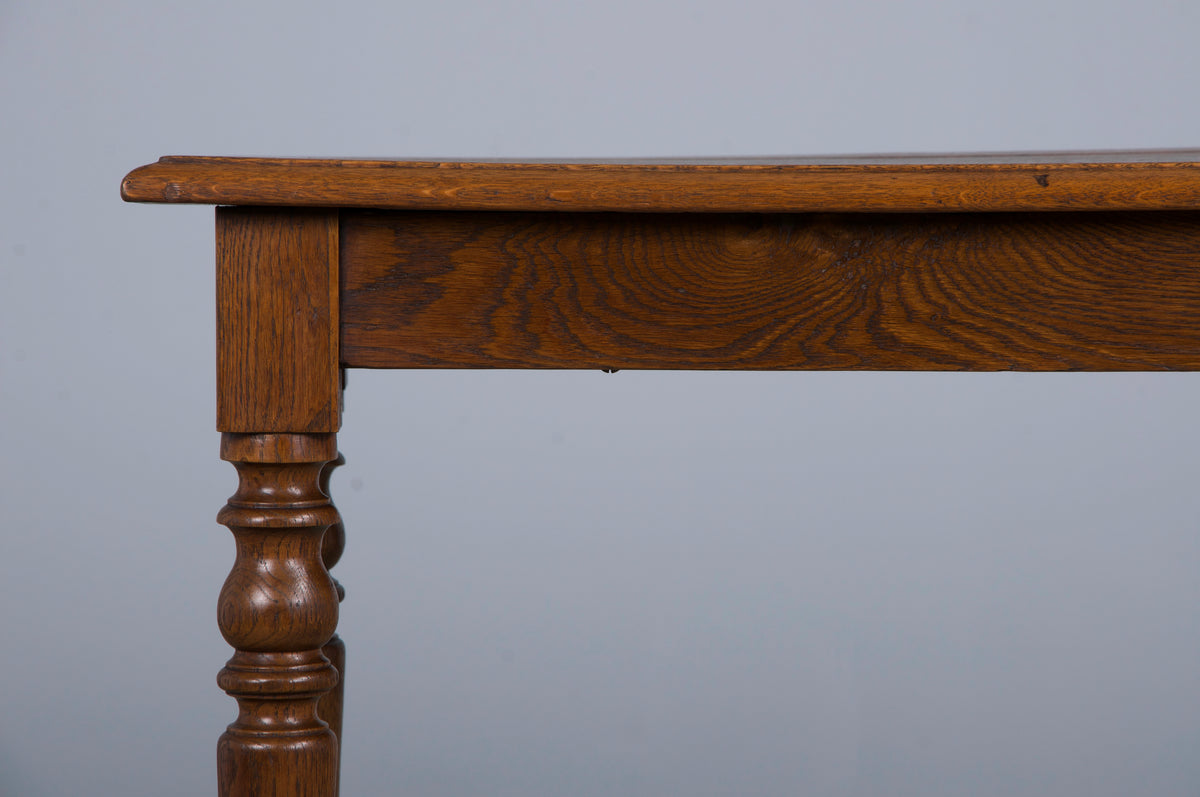 Antique French Louis Philippe Style Provincial Oak Table