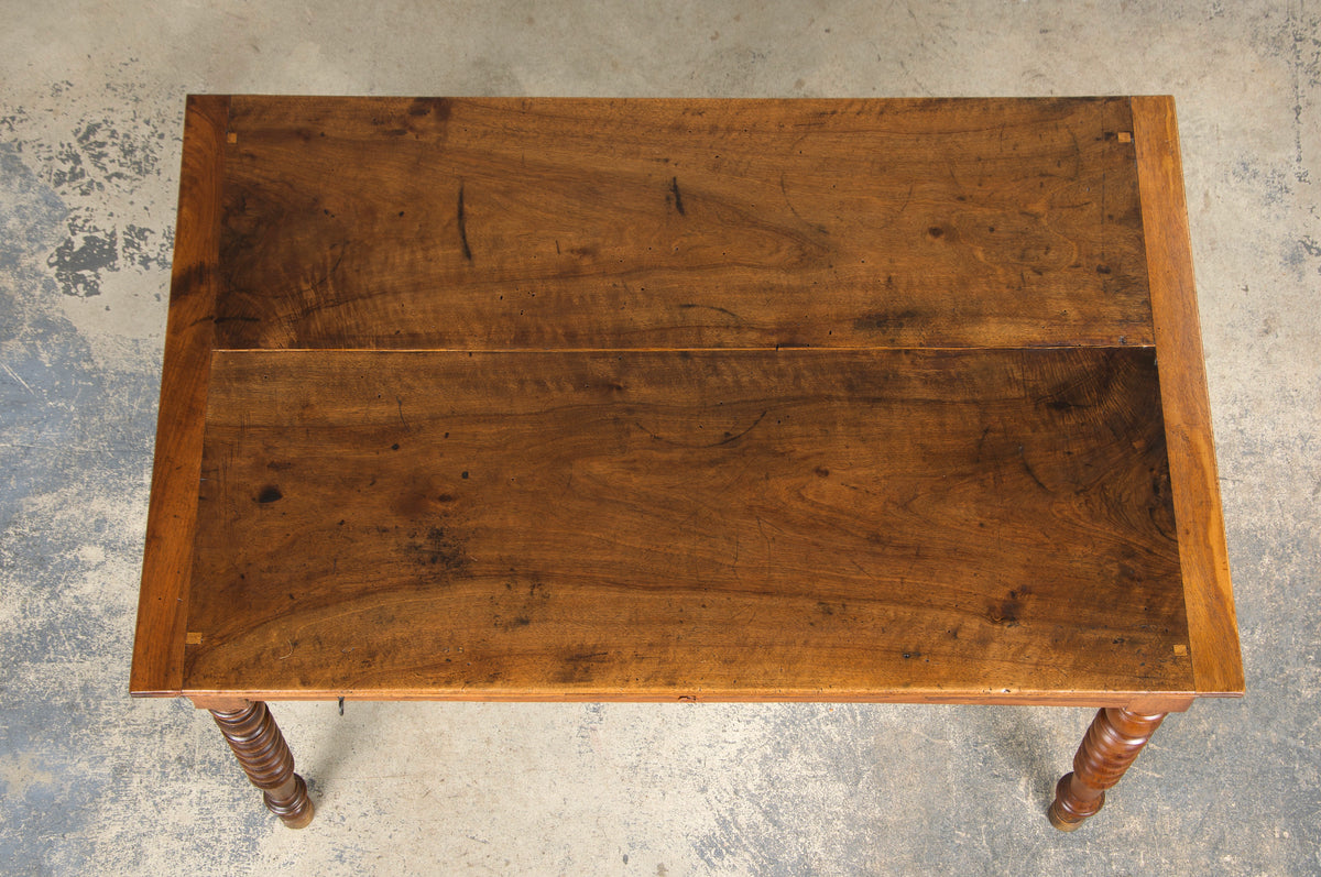 Antique French Louis XIII Style Walnut Writing Desk