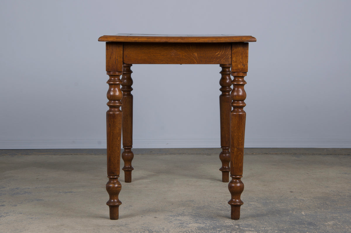 Antique French Louis Philippe Style Provincial Oak Table