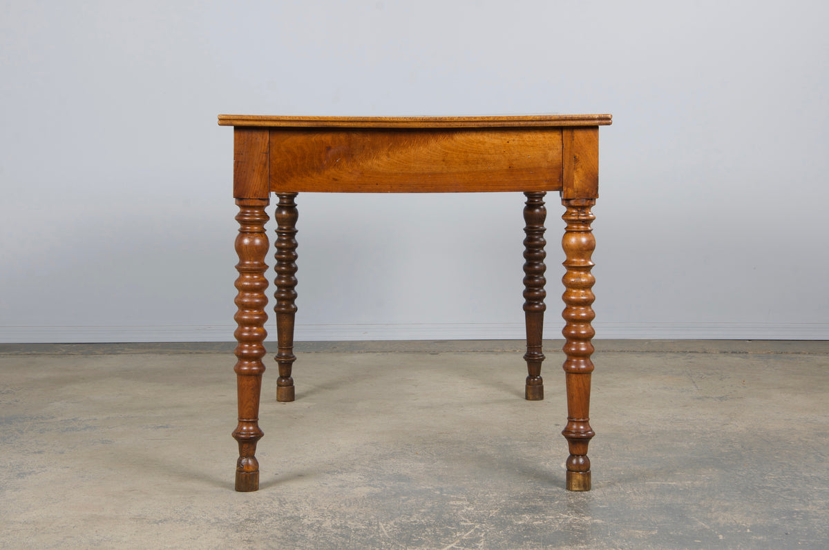 Antique French Louis XIII Style Walnut Writing Desk