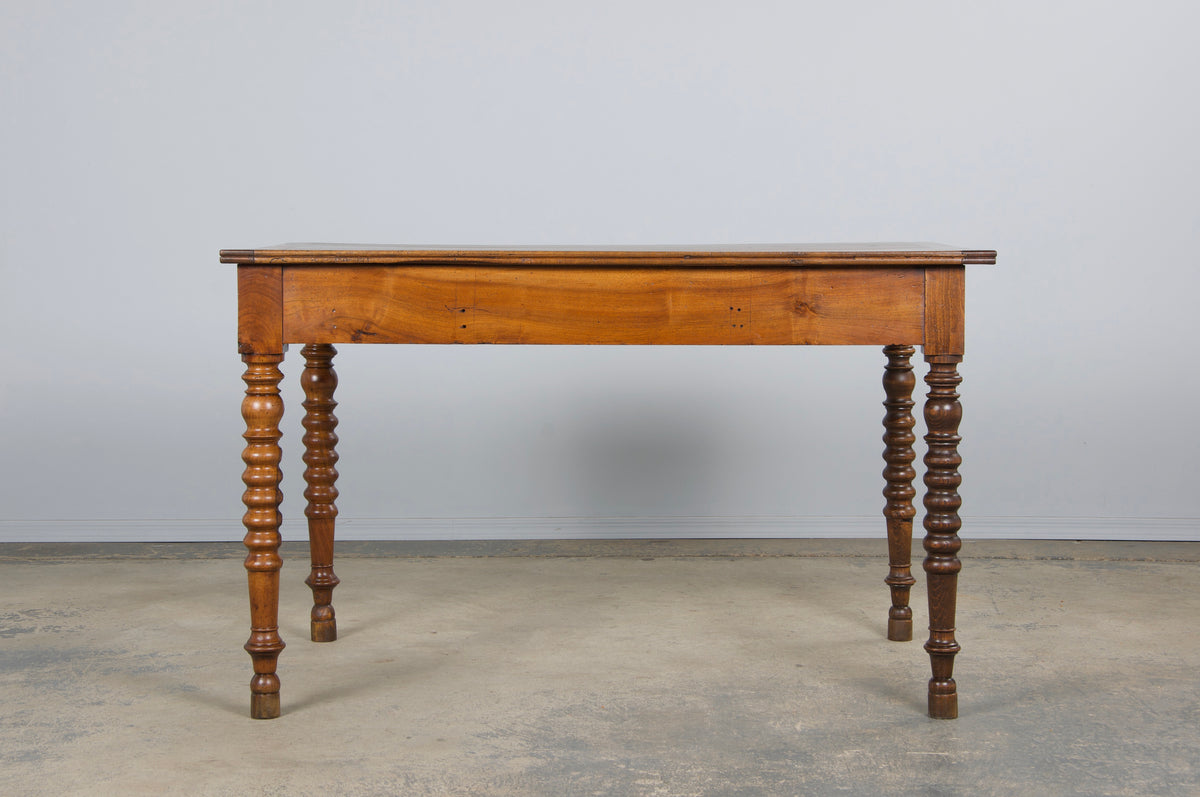 Antique French Louis XIII Style Walnut Writing Desk