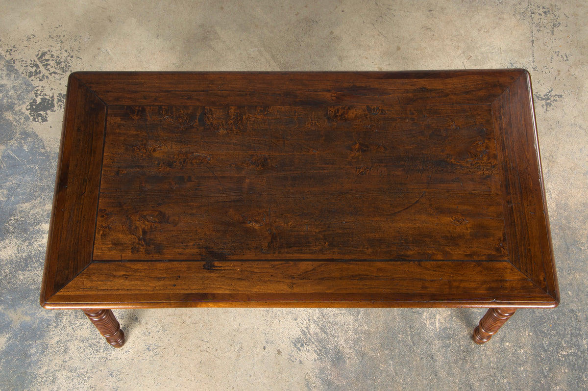 19th Century French Louis XIII Style Walnut Writing Desk