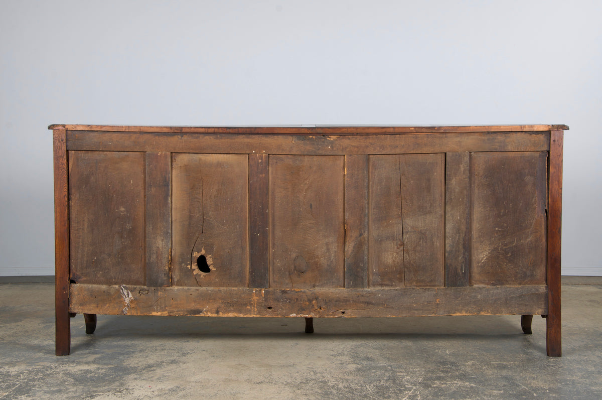 19th Century French Louis XV Style Oak Sideboard Enfilade Buffet