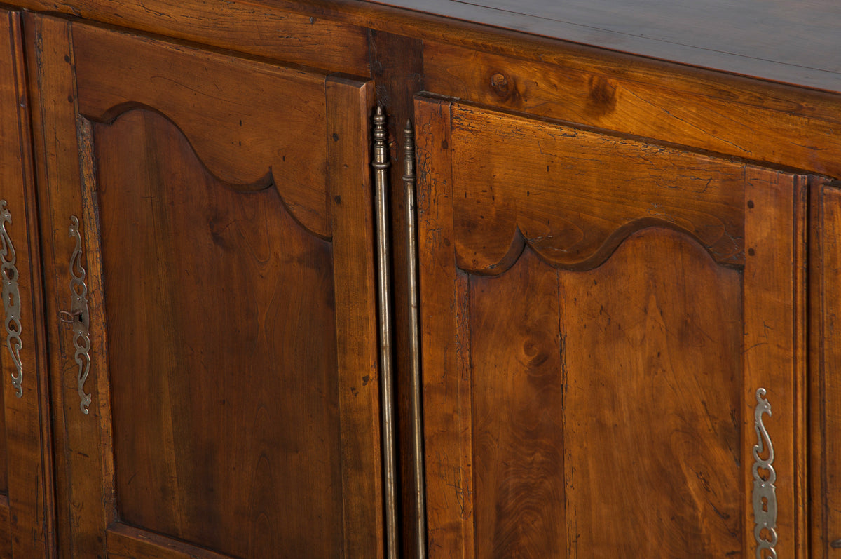 19th Century French Louis XV Style Oak Sideboard Enfilade Buffet