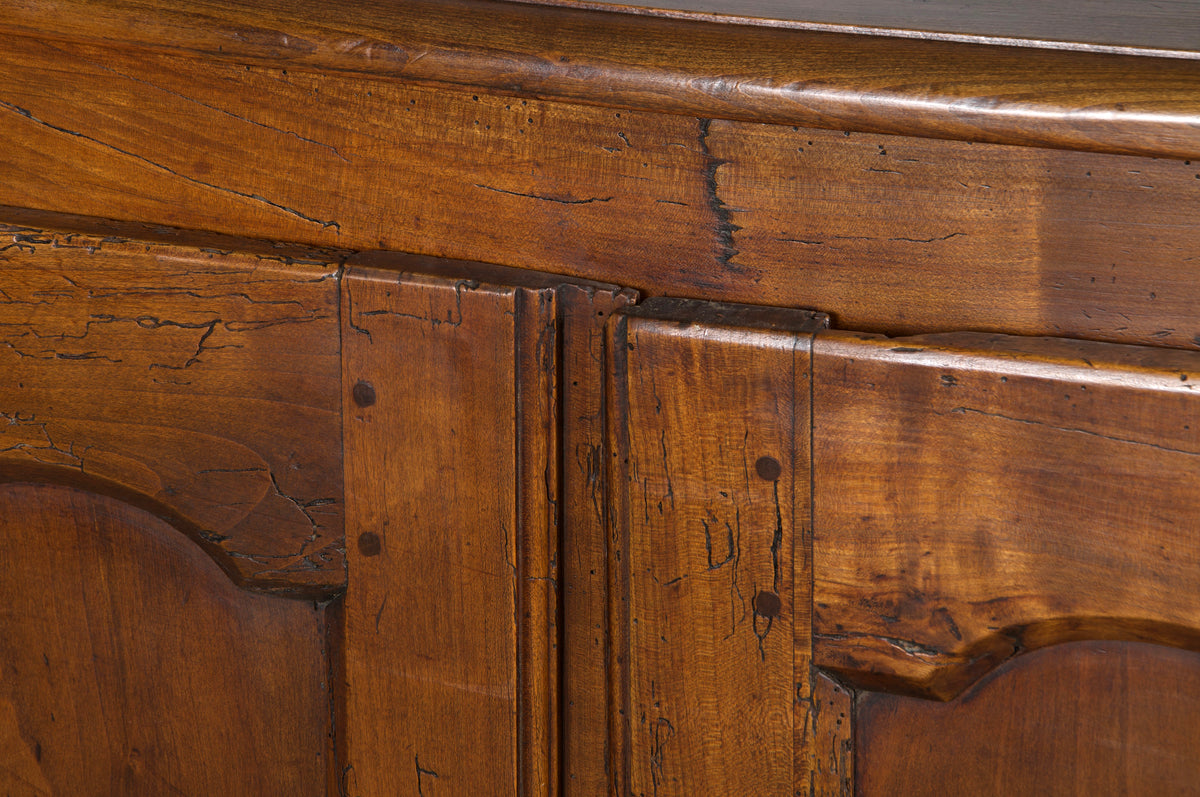 19th Century French Louis XV Style Oak Sideboard Enfilade Buffet