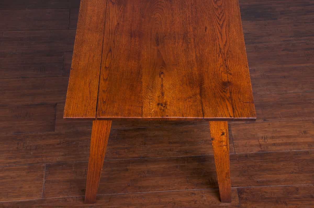 Country French Farmhouse Style Oak Dining Table