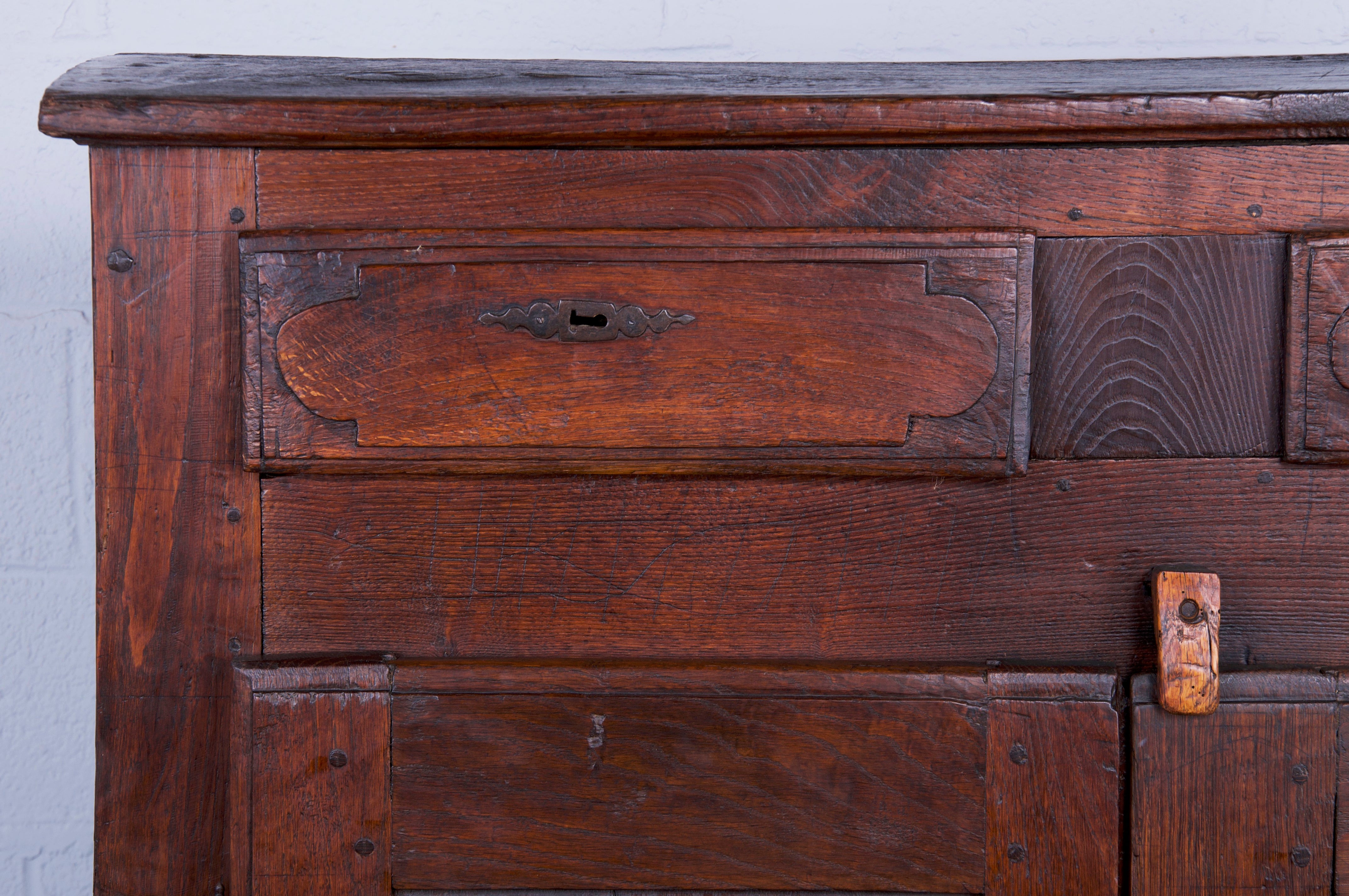 18th Century Country French Provincial Oak Sideboard or Buffet