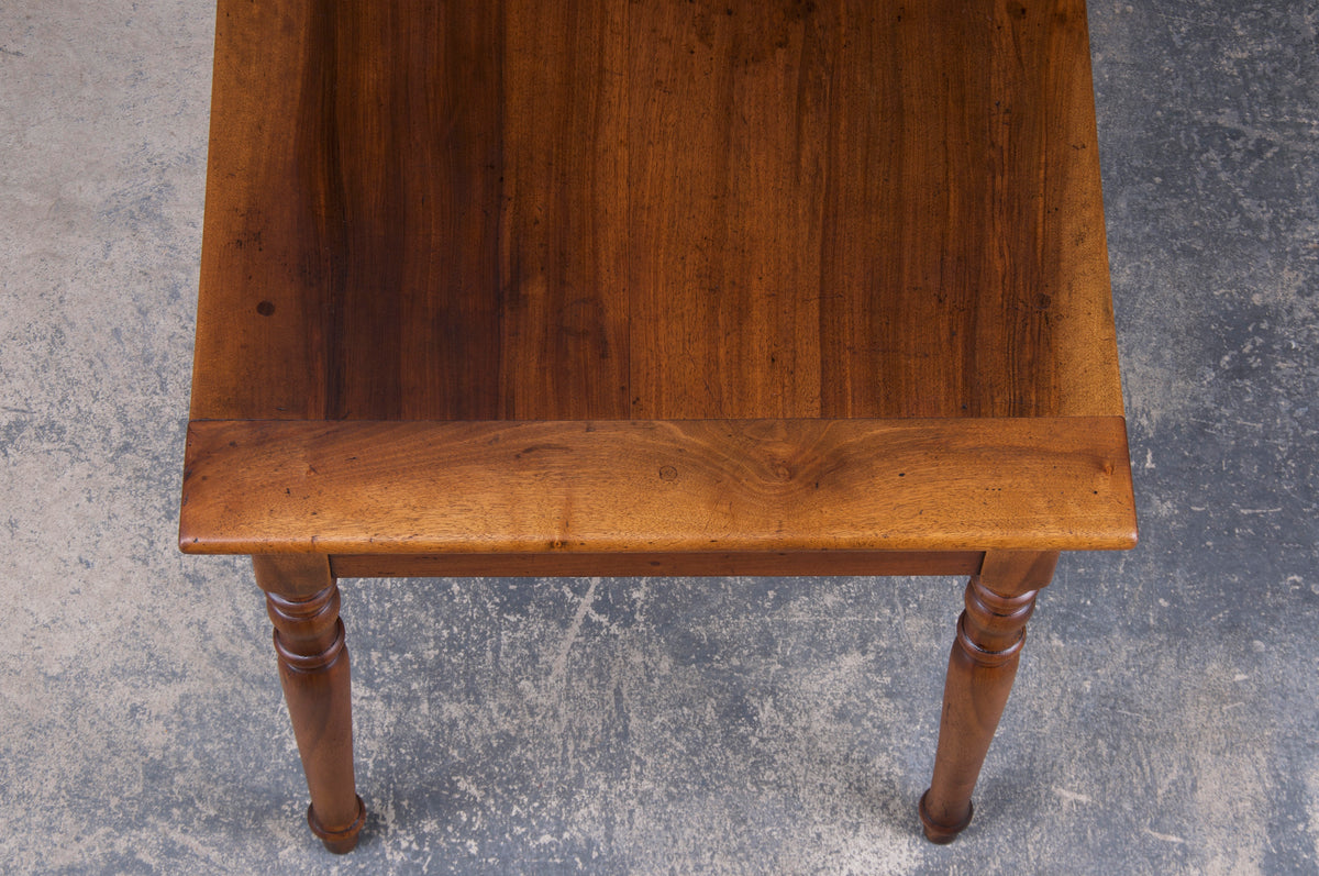 Antique Country French Provincial Walnut Dining Table