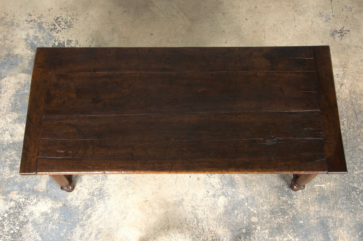 Early 19th Century Country French Provincial Oak Farmhouse Trestle Table