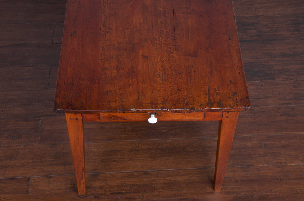 Antique Country French Farmhouse Maple Table