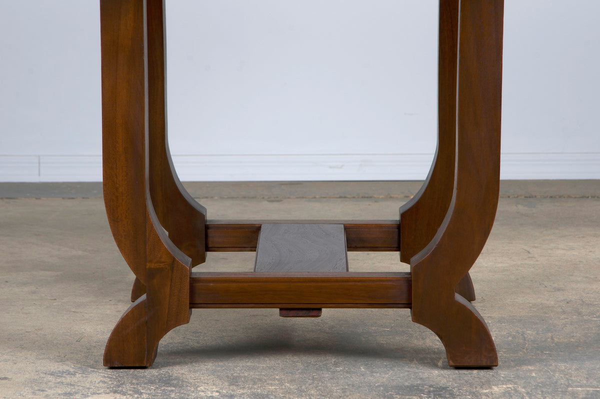 1930s French Art Deco Walnut Dining Table