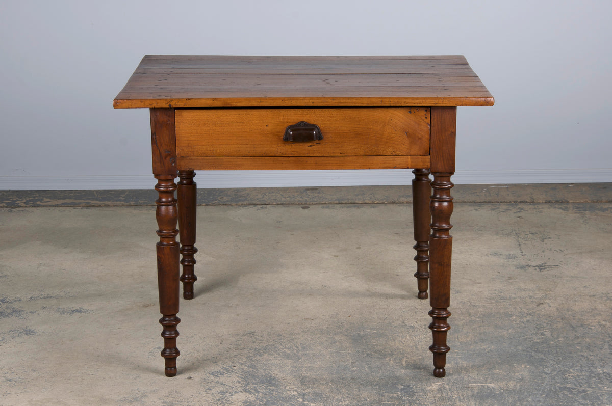 Antique French Louis Philippe Style Walnut Writing Desk