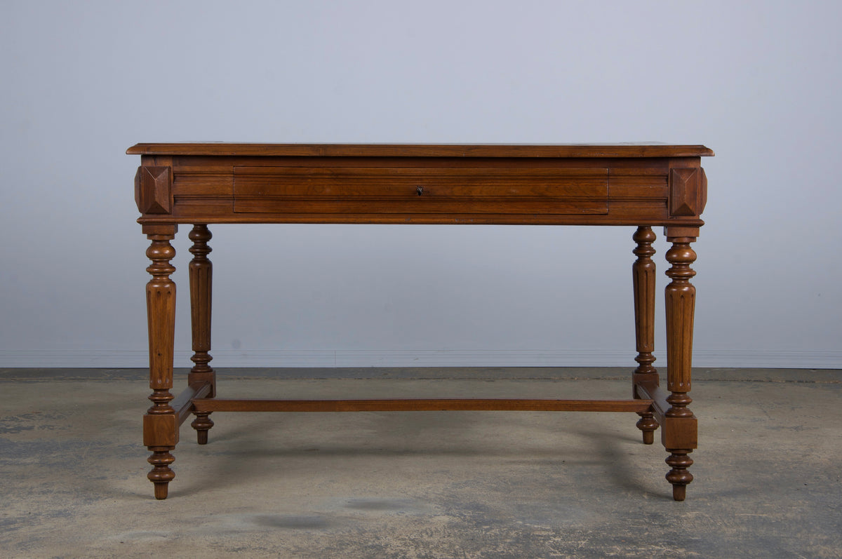 Antique French Louis XVI Style Walnut Writing Desk