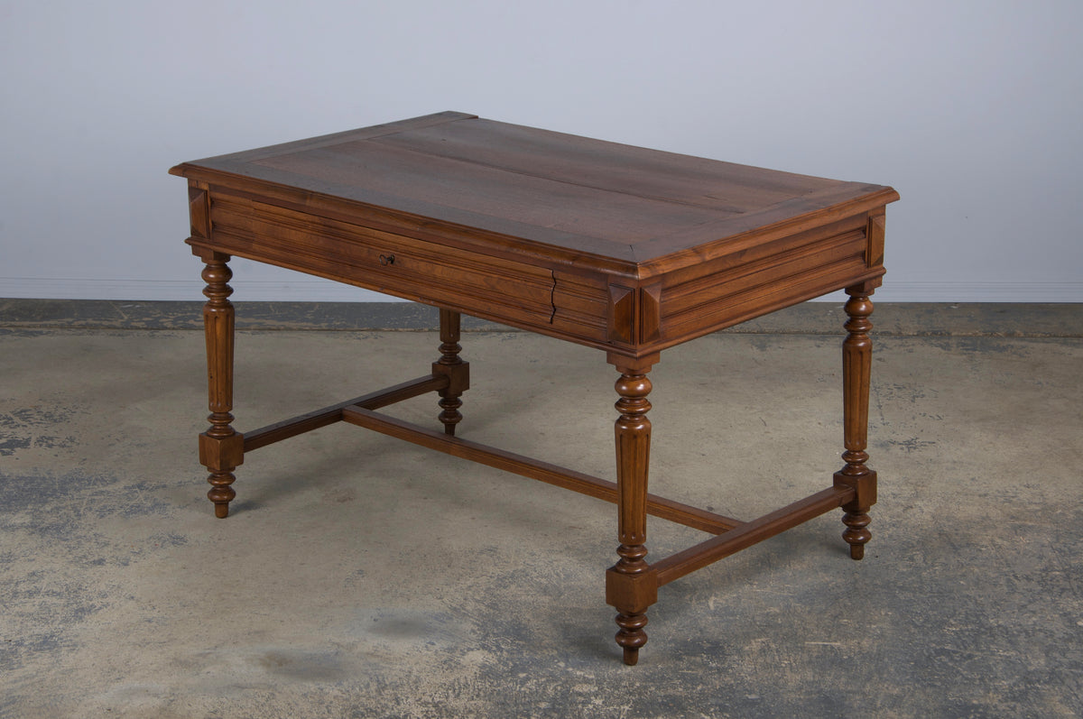 Antique French Louis XVI Style Walnut Writing Desk