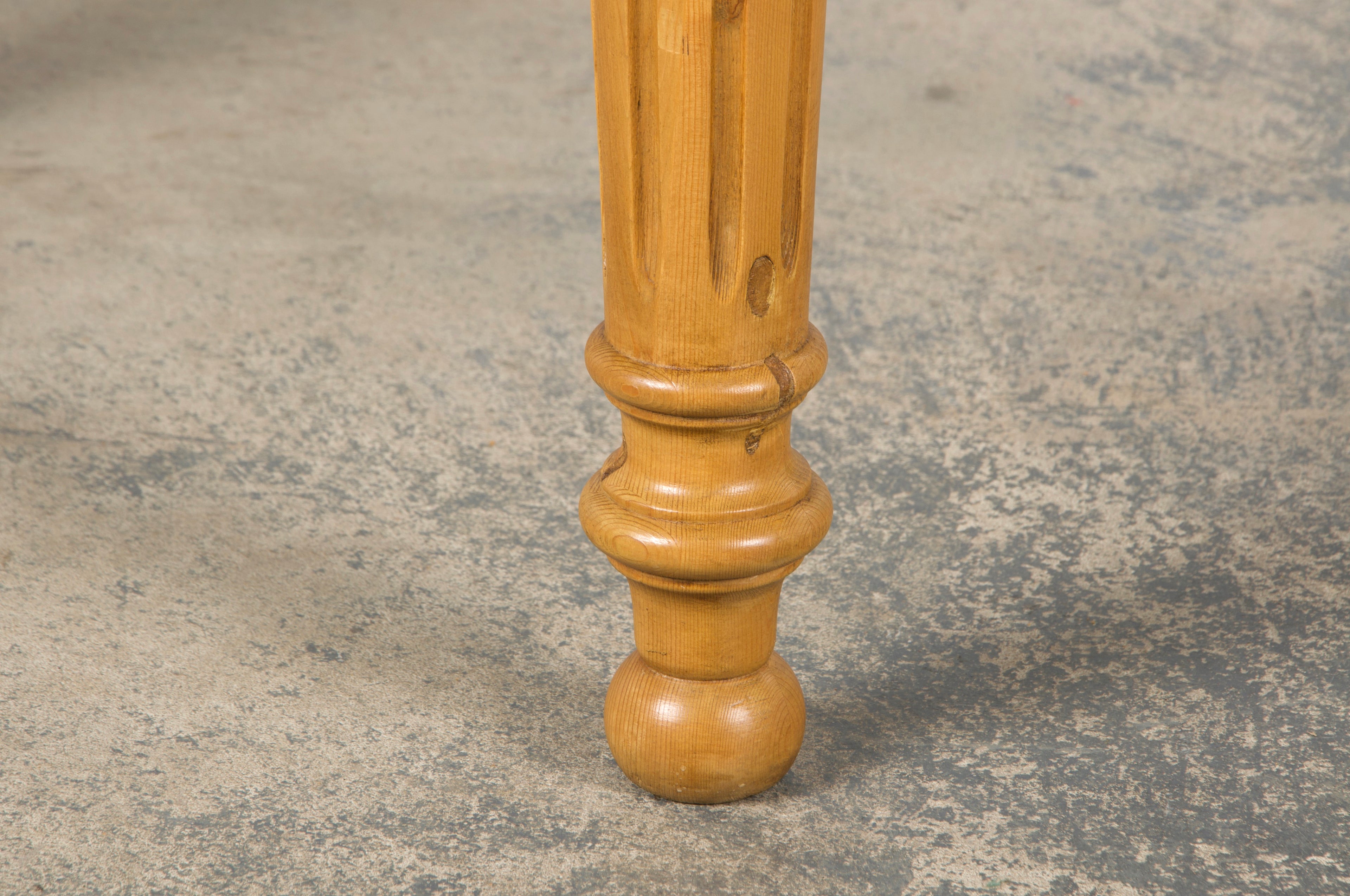 Country French Provincial Pine Work Table or Island