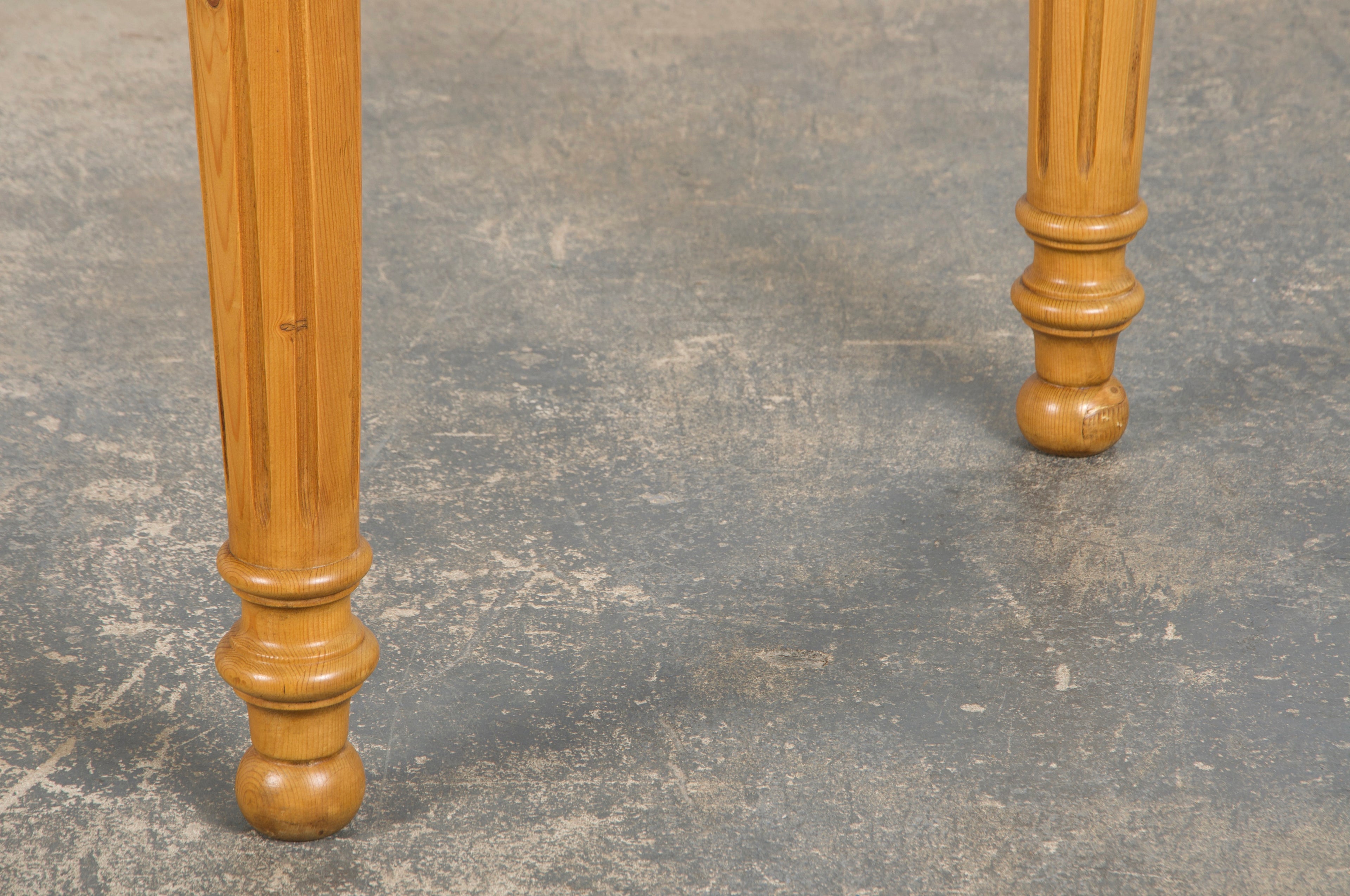 Country French Provincial Pine Work Table or Island