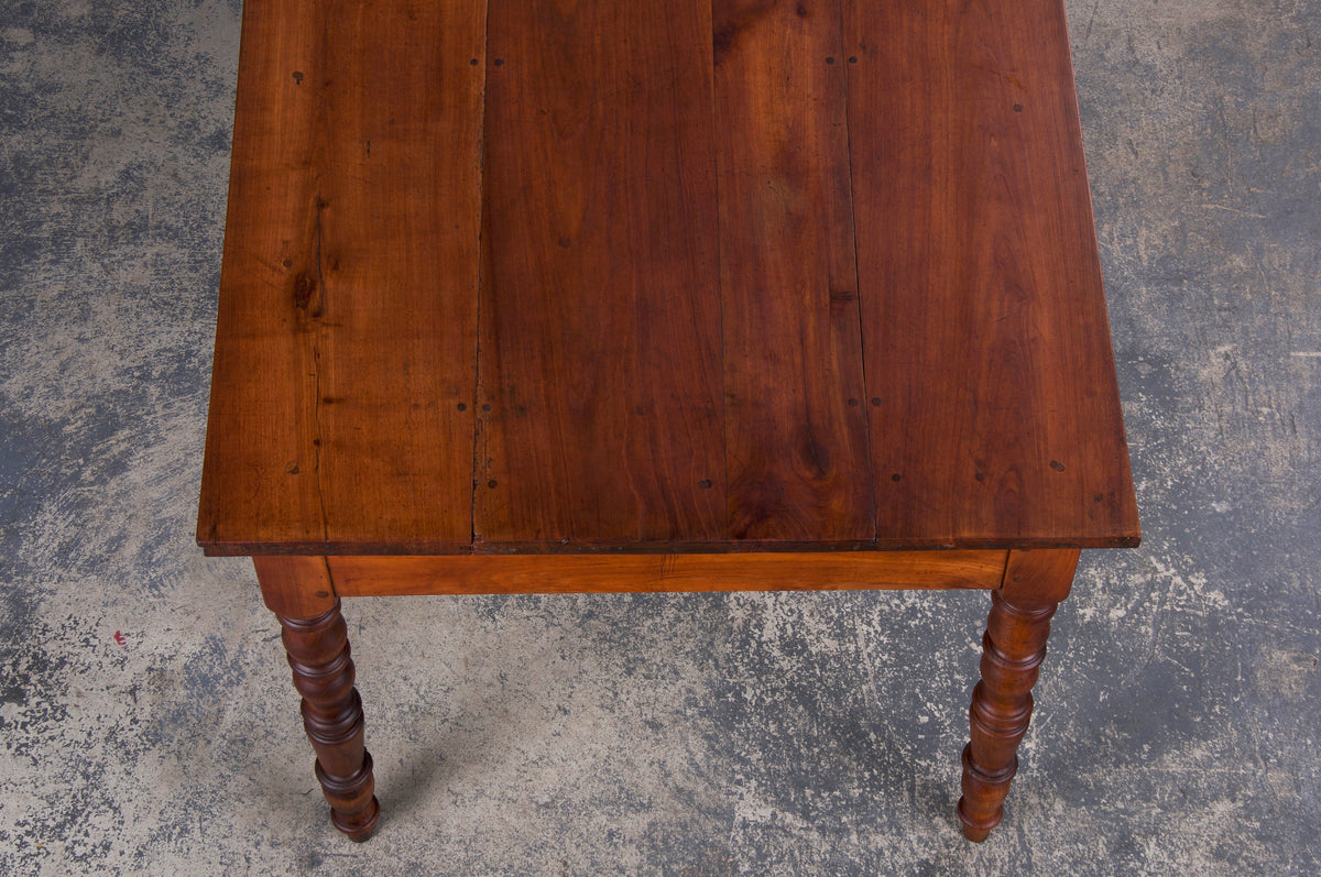 Antique Country French Provincial Maple Dining Table