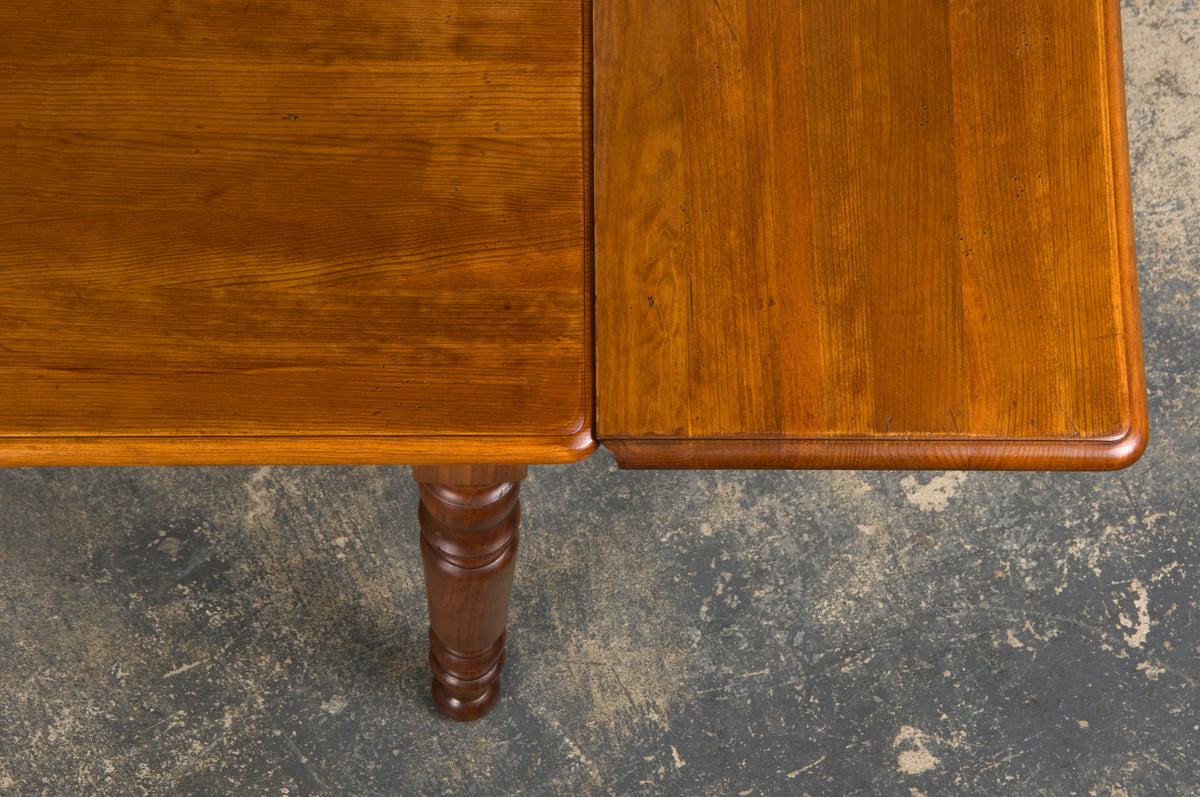 Country French Louis Philippe Style Provincial Maple Dining Table