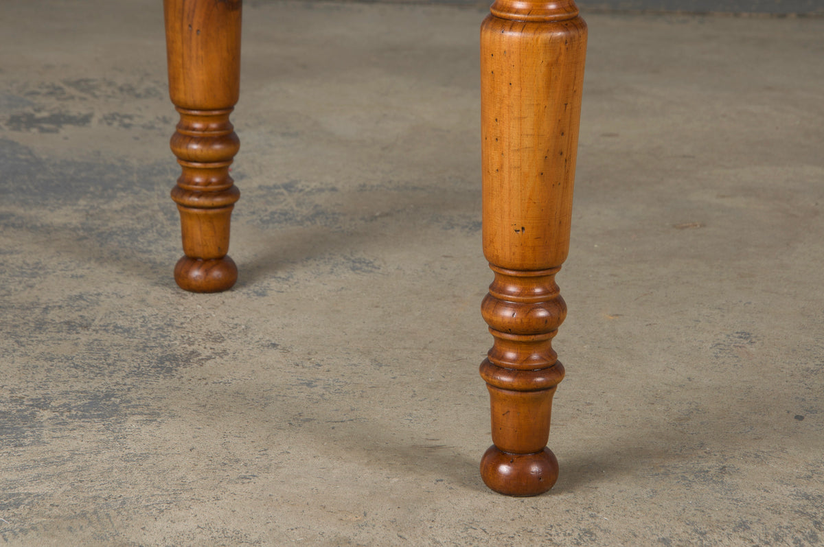 Country French Louis Philippe Style Provincial Maple Dining Table