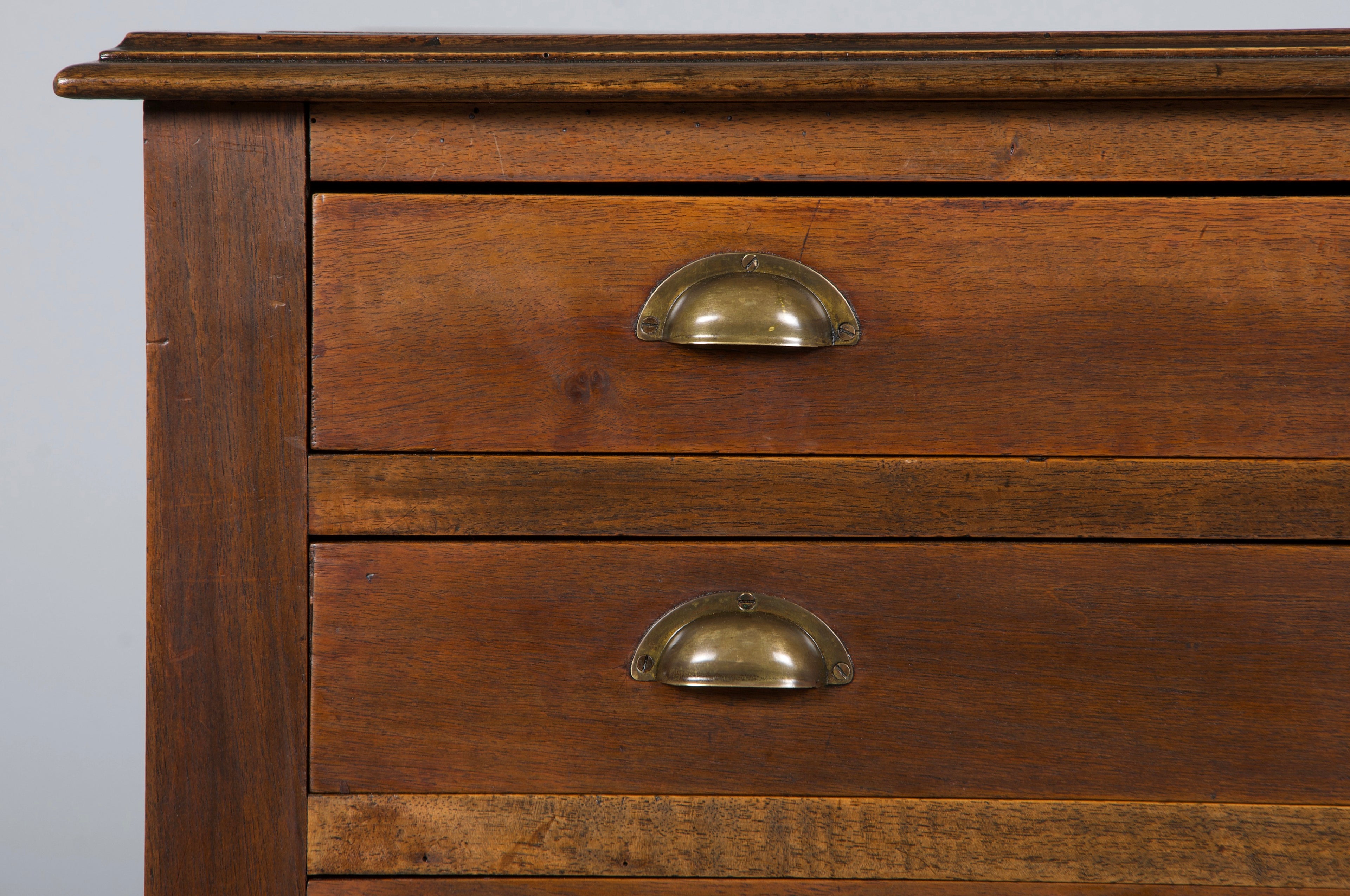 Antique French Louis Philippe Style Walnut Chest of Drawers