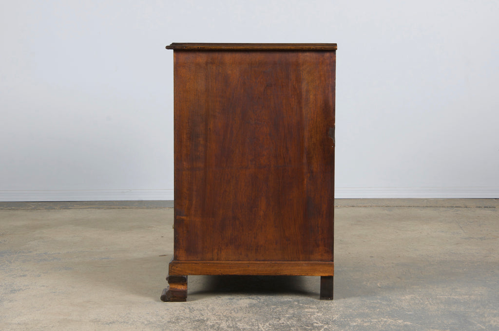 Antique French Louis Philippe Style Walnut Chest of Drawers
