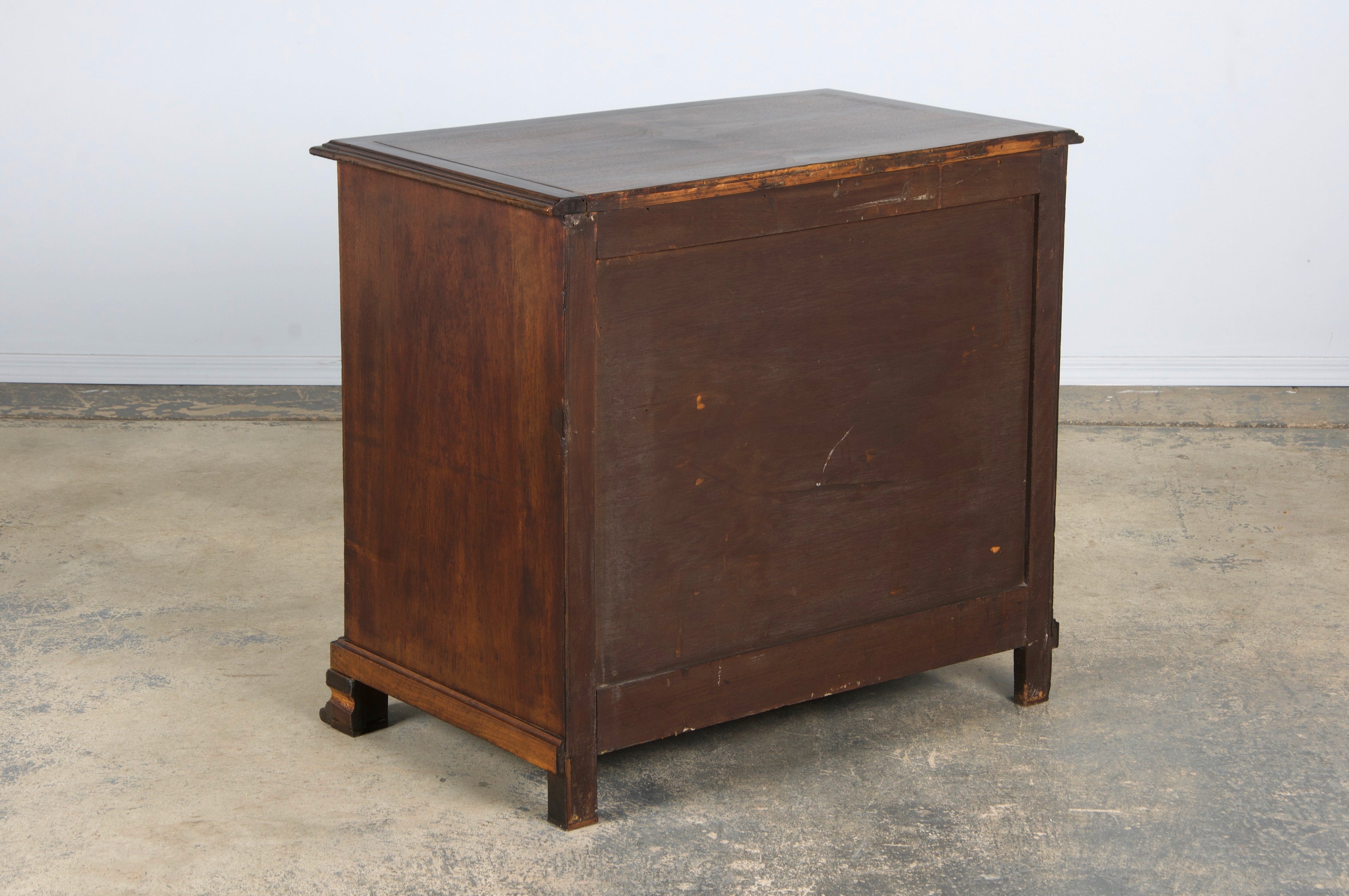 Antique French Louis Philippe Style Walnut Chest of Drawers