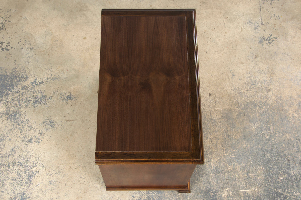 Antique French Louis Philippe Style Walnut Chest of Drawers