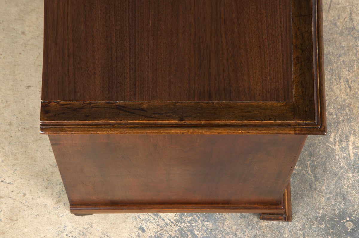 Antique French Louis Philippe Style Walnut Chest of Drawers
