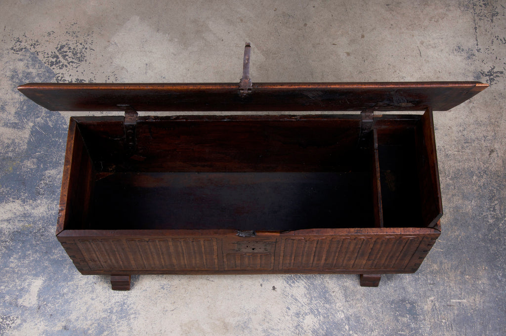 18th Century French Renaissance Carved Walnut Chest
