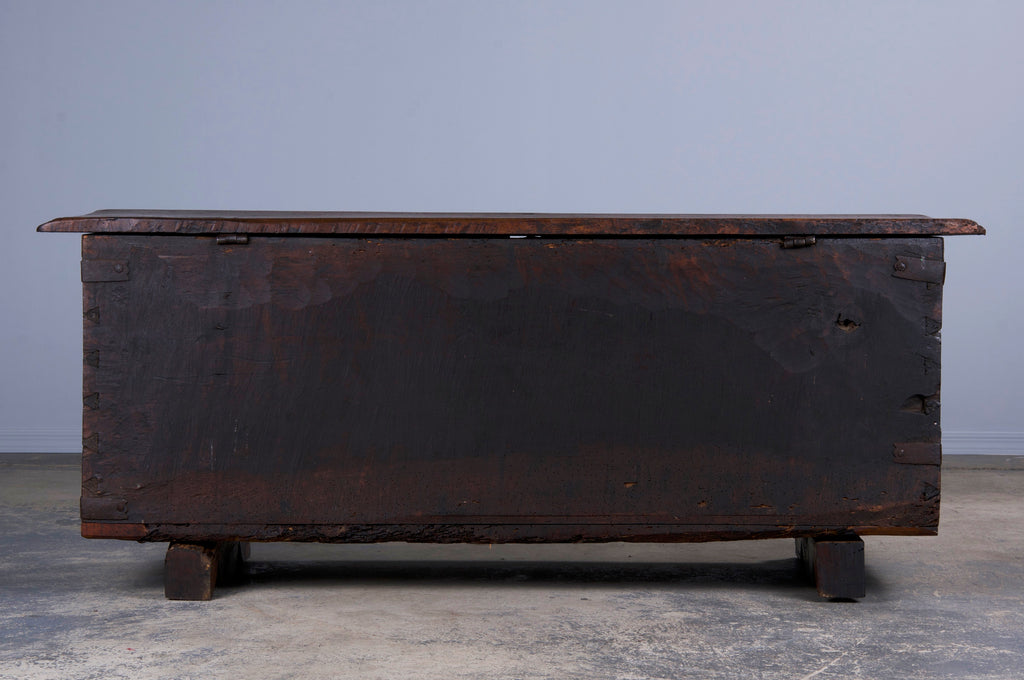 18th Century French Renaissance Carved Walnut Chest
