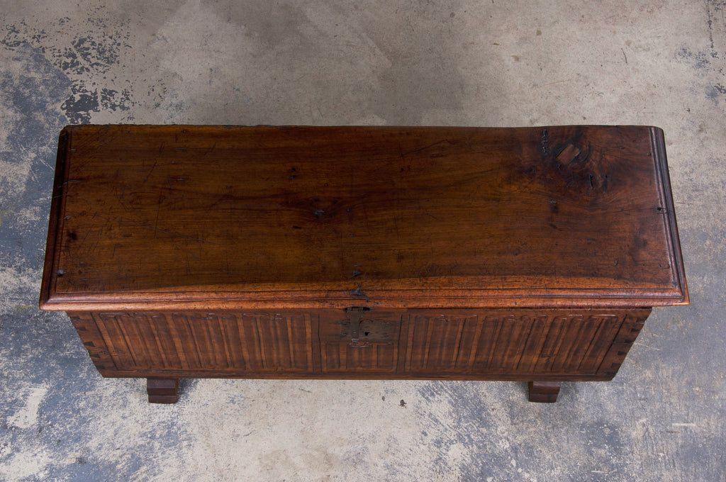 18th Century French Renaissance Carved Walnut Chest