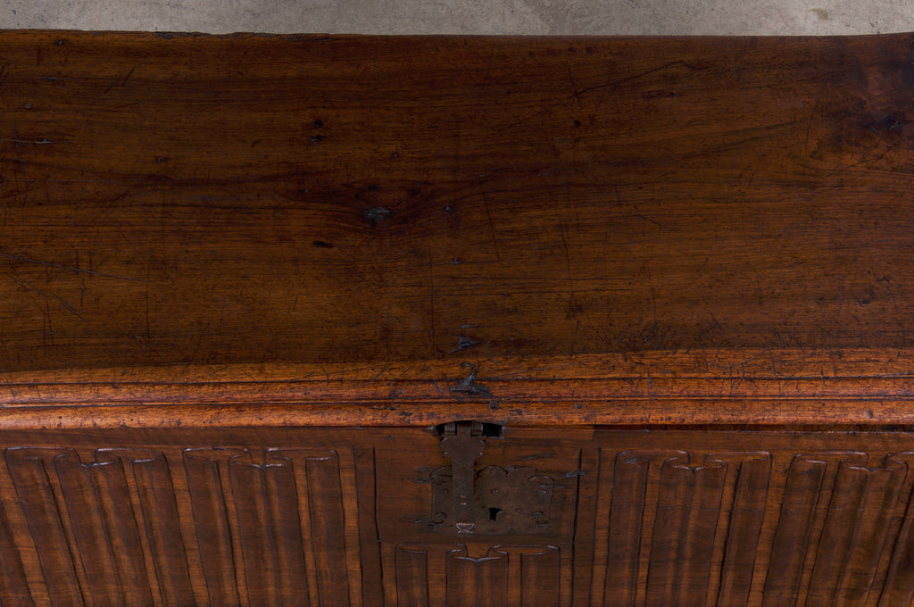 18th Century French Renaissance Carved Walnut Chest