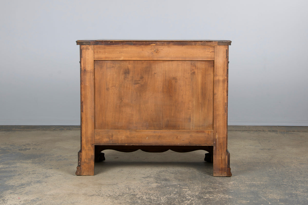 19th Century French Louis Philippe Birds Eye Maple Chest Of Drawers