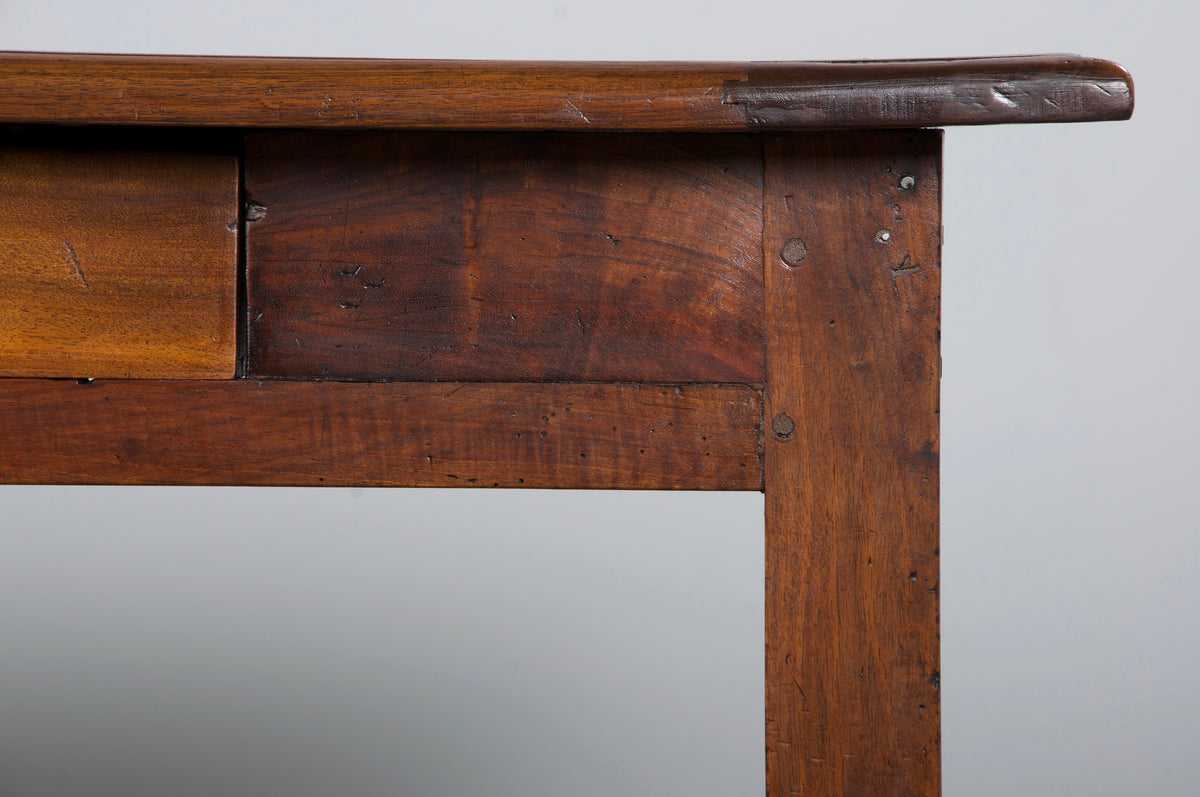 19th Century Country French Walnut Farmhouse Trestle Table
