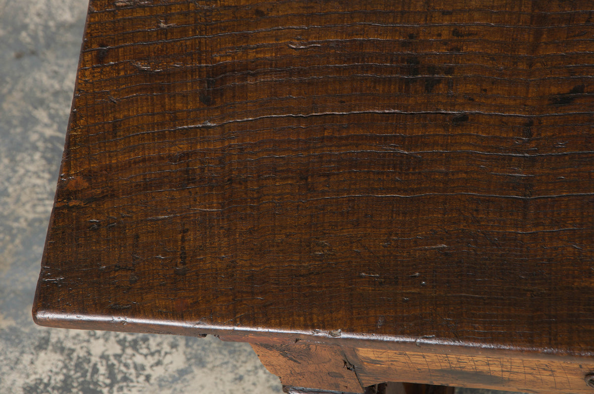 Early 19th Century Country French Provincial Oak Kitchen Island