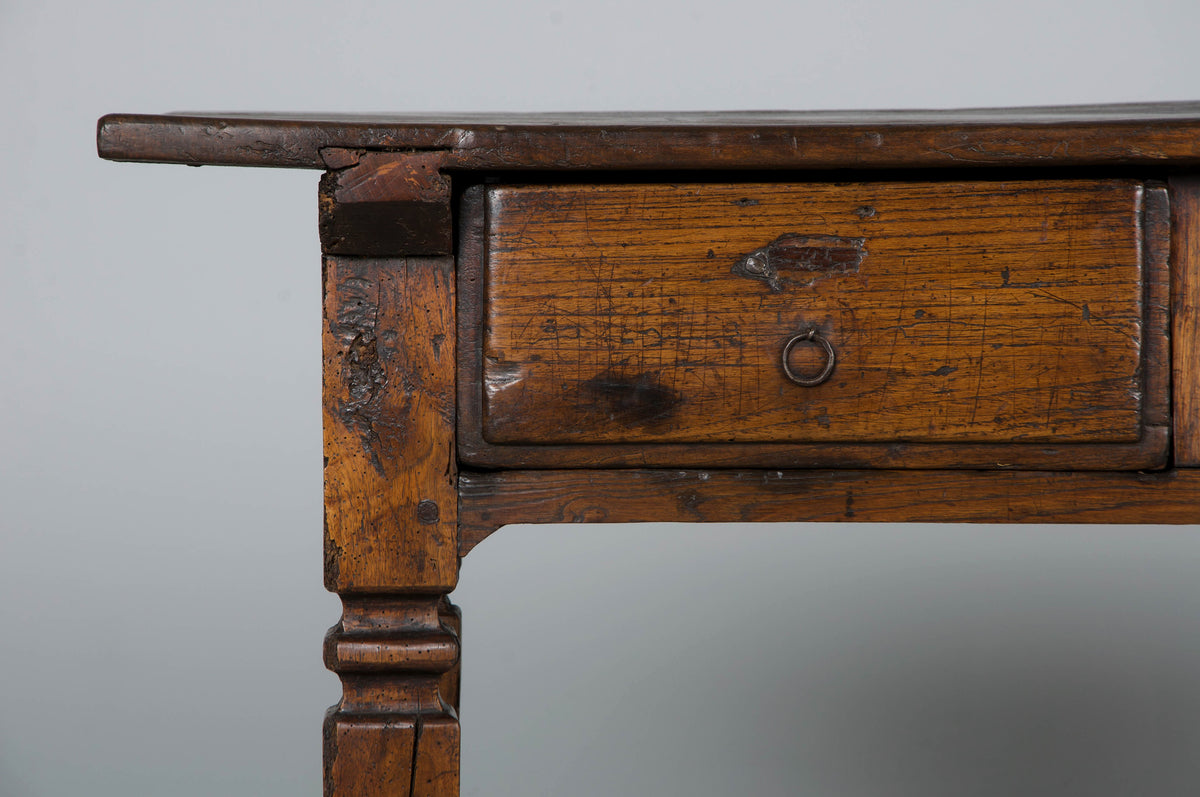 Early 19th Century Country French Provincial Oak Kitchen Island
