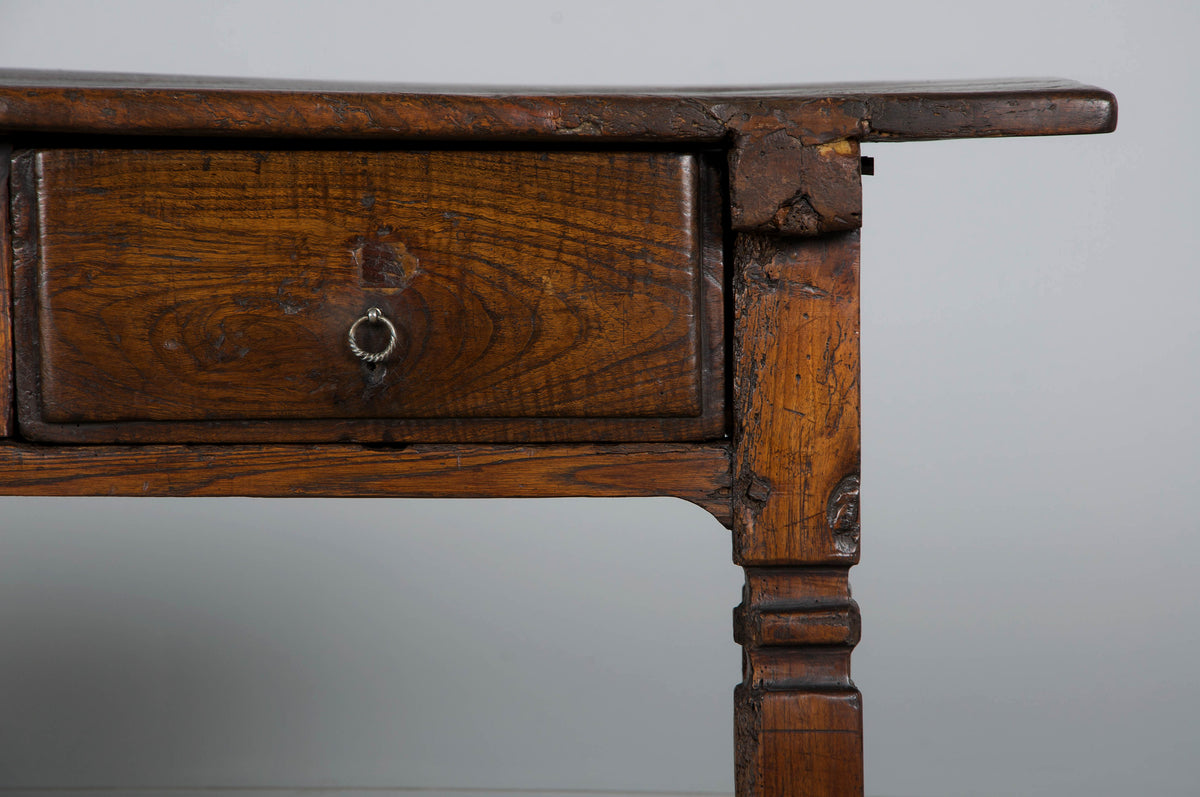 Early 19th Century Country French Provincial Oak Kitchen Island