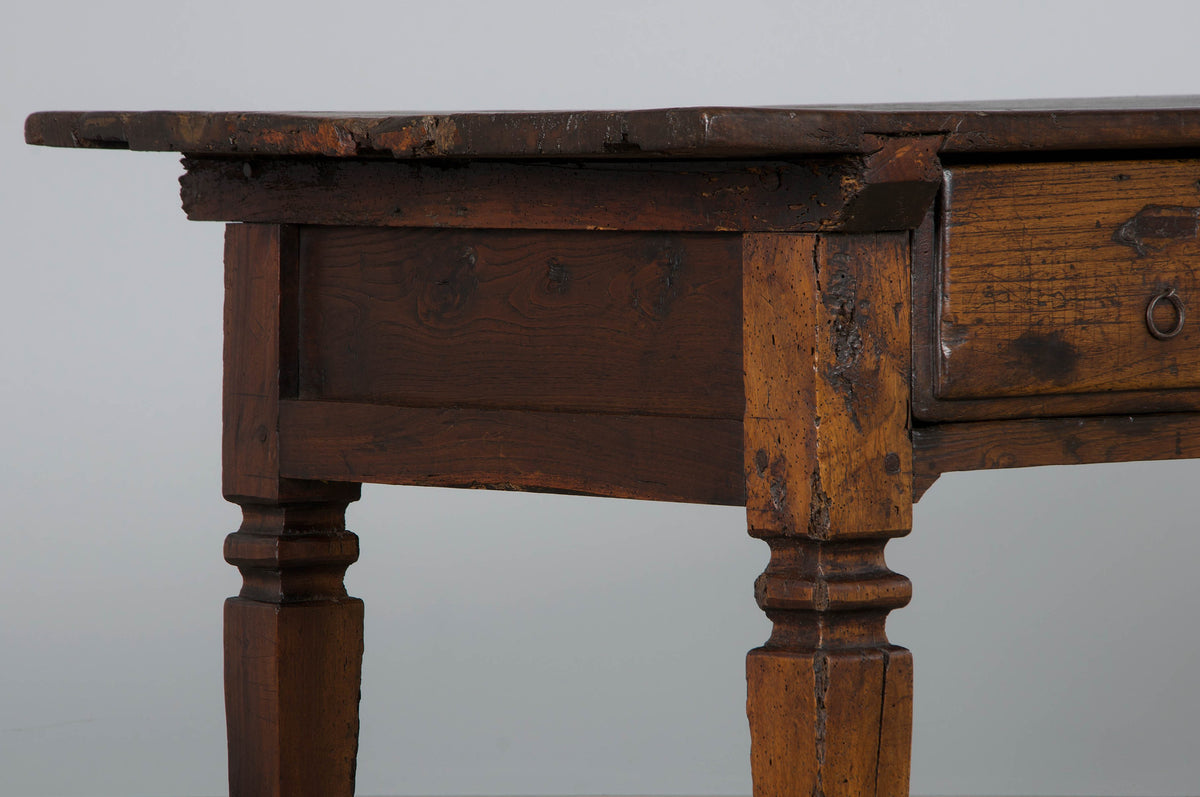 Early 19th Century Country French Provincial Oak Kitchen Island