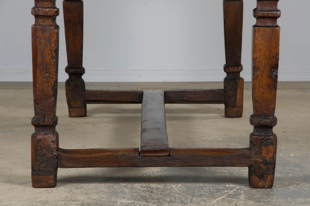 Early 19th Century Country French Provincial Oak Kitchen Island