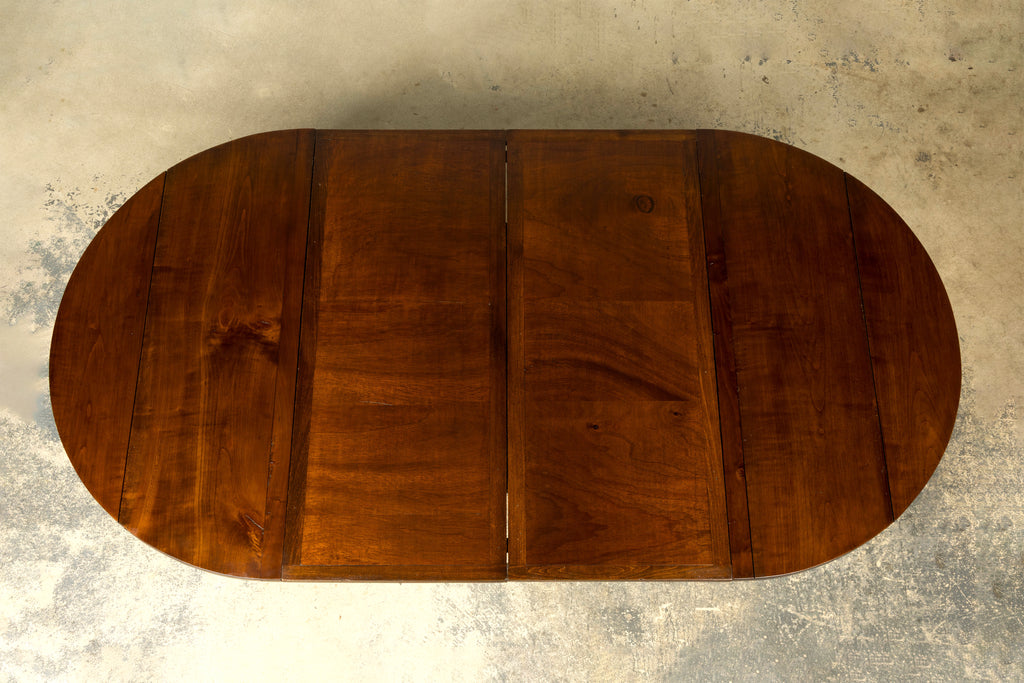 Early 19th Century French Directoire Walnut Extending Dining Table