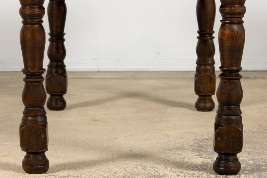 Early 19th Century French Louis XIII Style Oak Farmhouse Dining Table