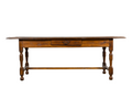 Early 19th Century French Provincial Oak Farm Table